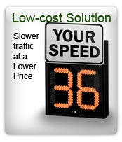 Slower traffic at a Lower price.  VCalm(r) Low cost solution for Mobile applications.